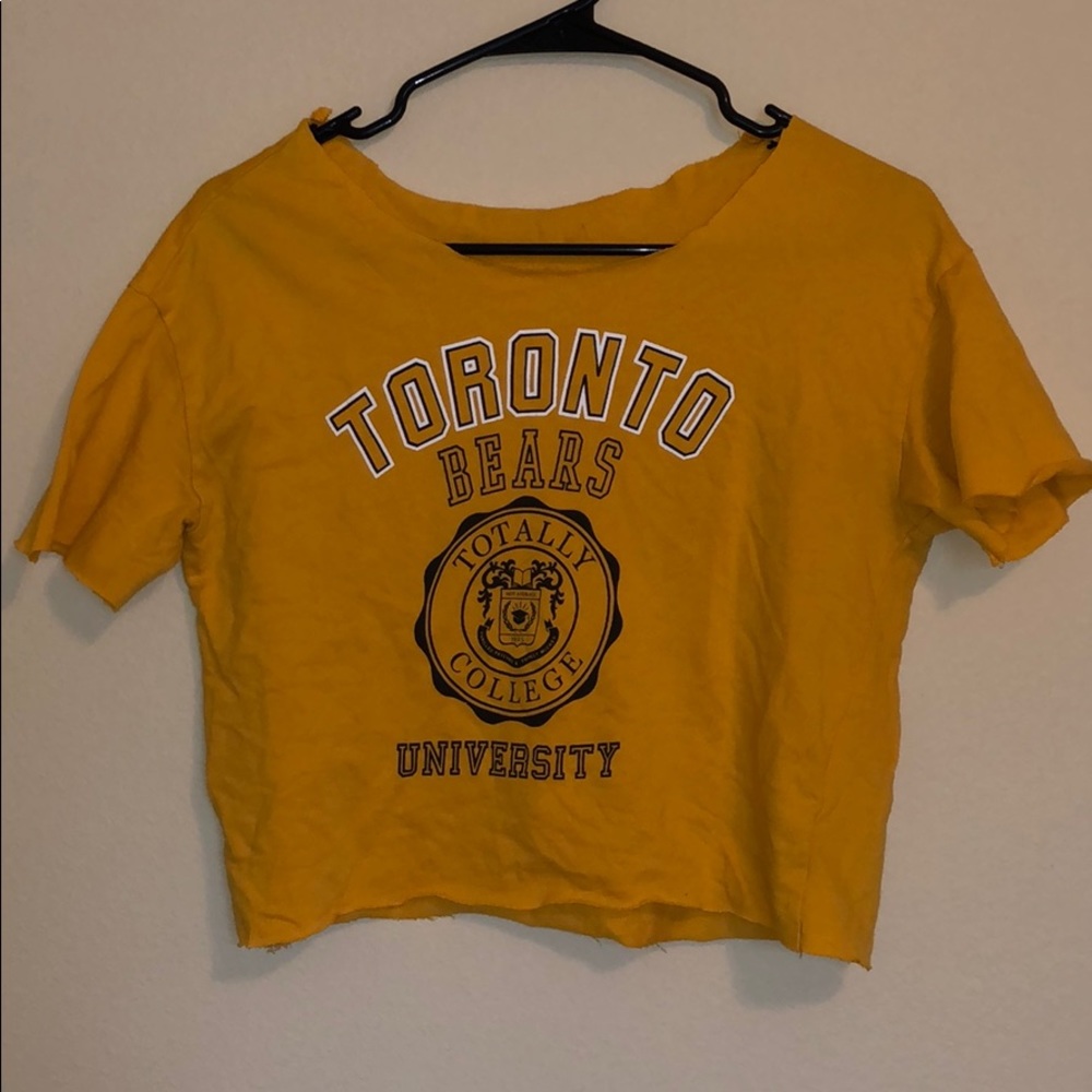 Toronto Bears cropped t-shirt
